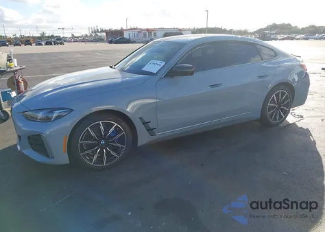 2025 BMW I4 Gran Coupe xDrive40 z USA, uszkodzony, nr VIN WBY43HD00SFU10894